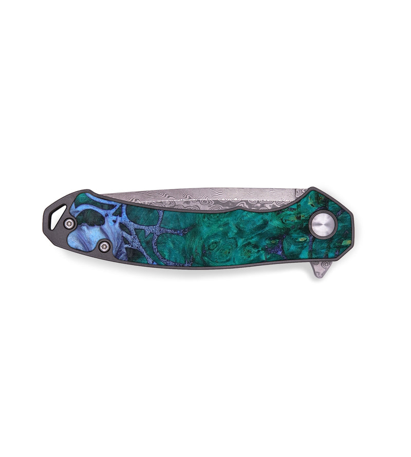 EDC Wood+Resin Pocket Knife - Connie (Spring, 643952)