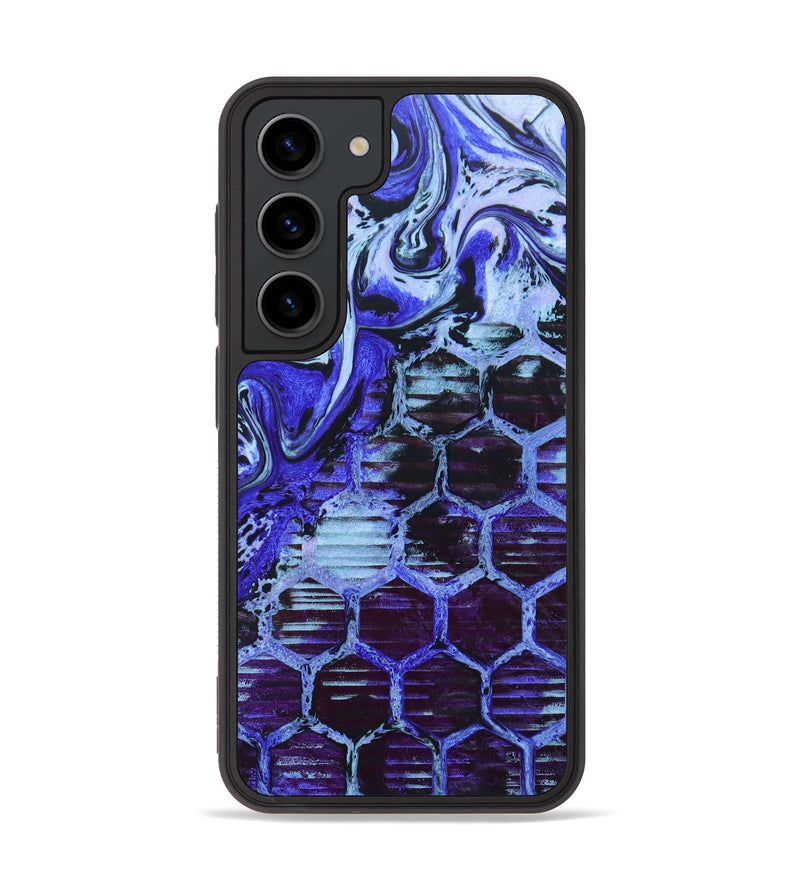 Galaxy S23 Wood+Resin Phone Case - Kimberly (Pattern, 637009)