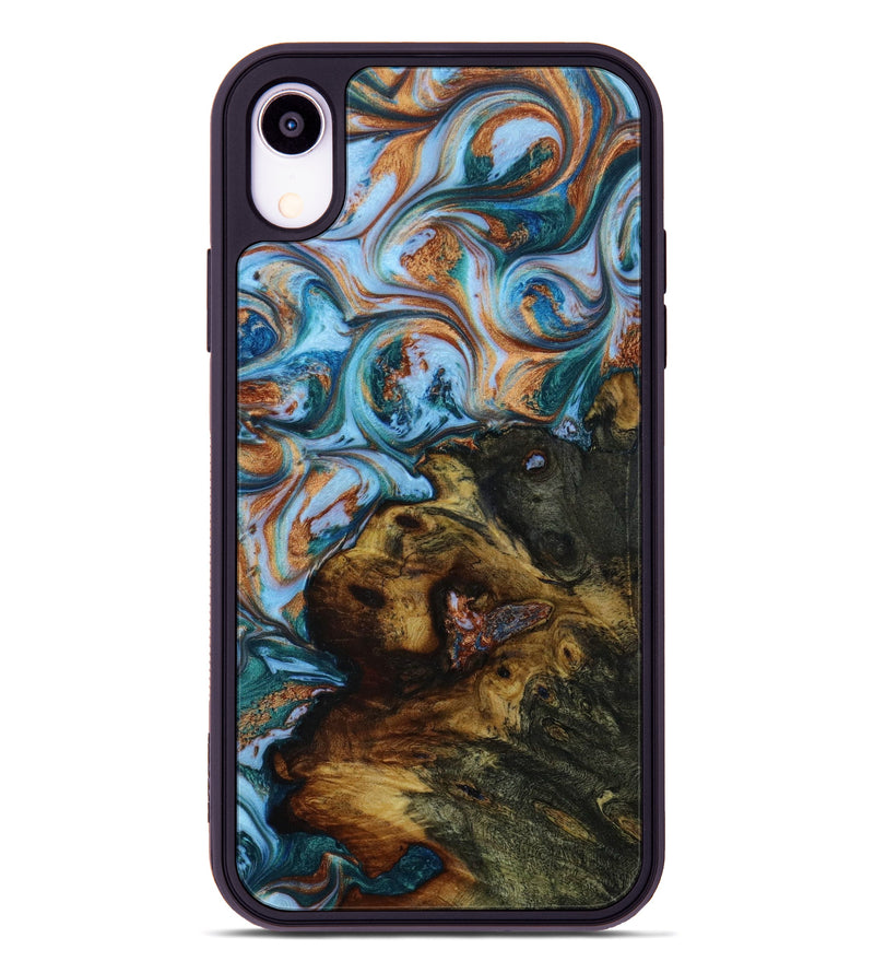 iPhone Xr Wood+Resin Phone Case - Blakely (Artist Pick, 648615)