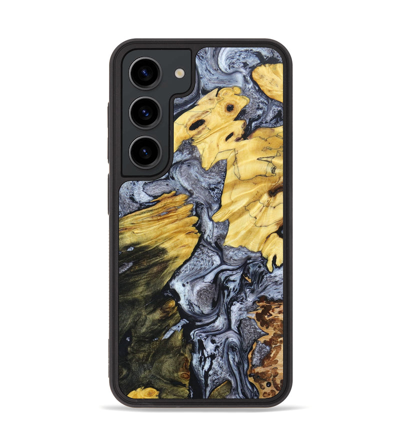 Galaxy S23 Wood+Resin Phone Case - Bradley (Mosaic, 638407)