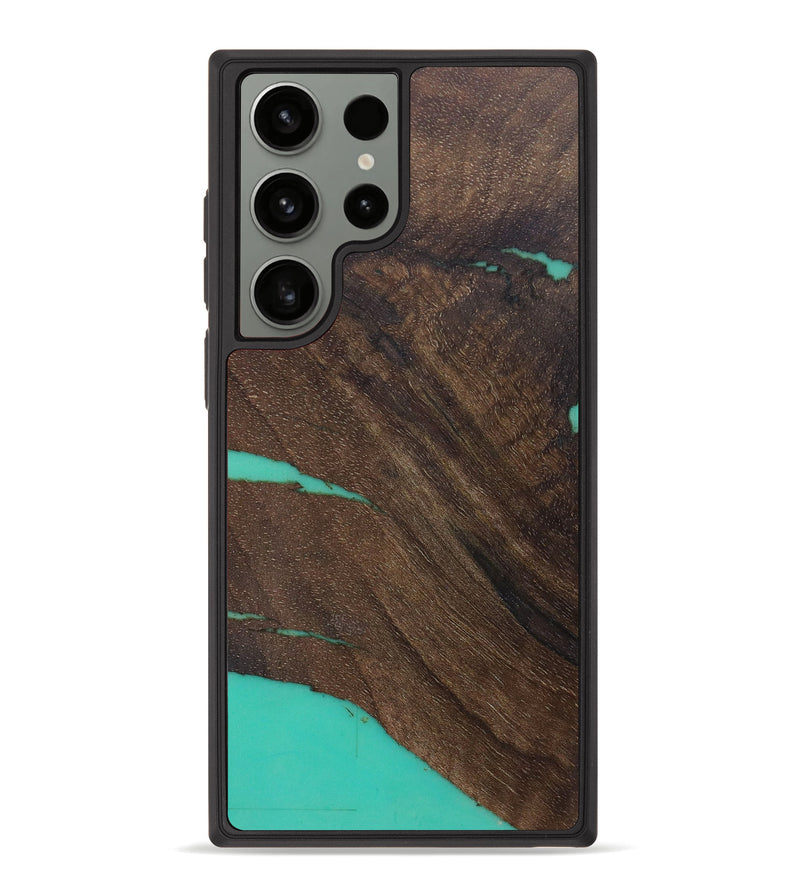 Galaxy S23 Ultra Wood+Resin Phone Case - Mari (Maple Burl, 622270)