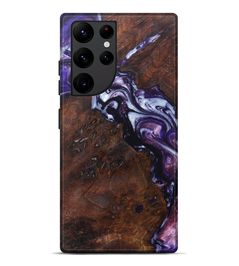 Galaxy S22 Ultra Wood+Resin Live Edge Phone Case - Jeremy (Artist Pick, 608655)