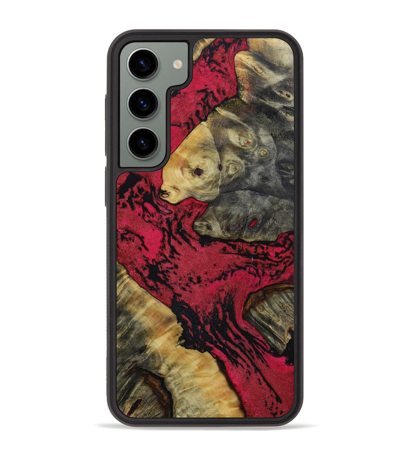 Galaxy S23 Plus Wood+Resin Phone Case - Fredrick (Mosaic, 646085)