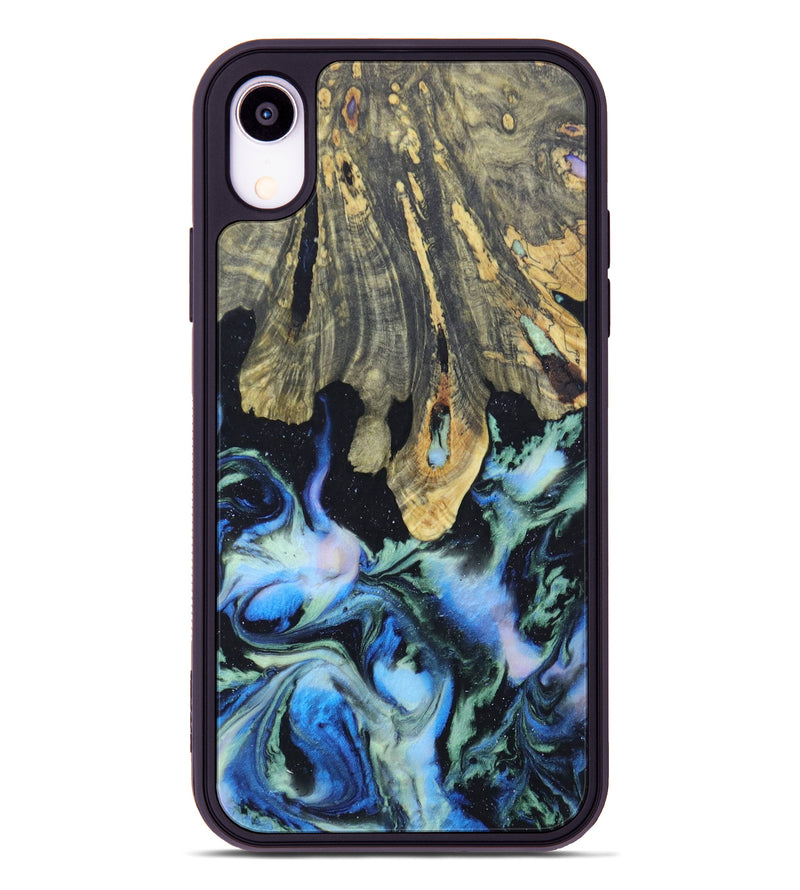 iPhone Xr Wood+Resin Phone Case - Priscilla (Aurora, 618535)