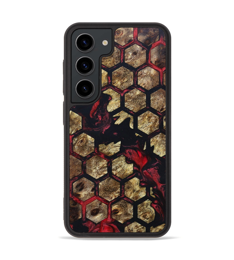 Galaxy S23 Wood+Resin Phone Case - Cortney (Pattern, 639182)