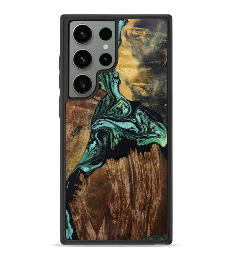 Galaxy S23 Ultra Wood+Resin Phone Case - Brissia (Artist Pick, 622262)