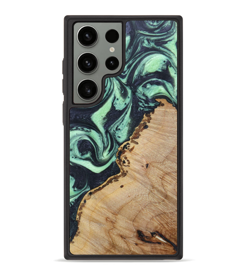 Galaxy S23 Ultra Wood+Resin Phone Case - Leigha (Artist Pick, 621131)