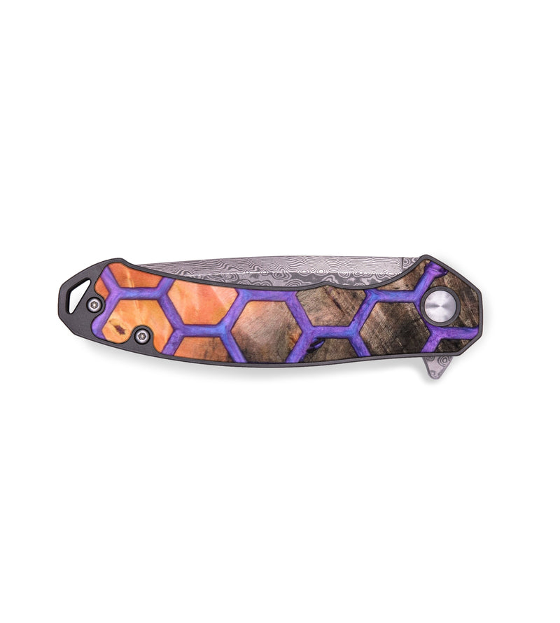 EDC Wood+Resin Pocket Knife - Blair (Pattern, 636465)