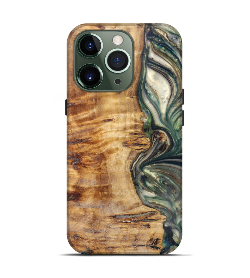 iPhone 13 Pro Wood+Resin Live Edge Phone Case - Osiris (Artist Pick, 630838)